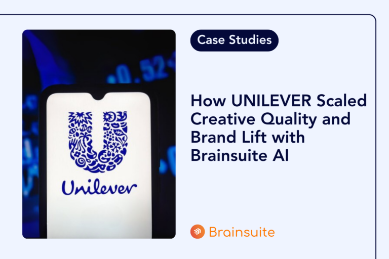 How Unilever Scaled Creative Quality and Brand Lift with Brainsuite AI 