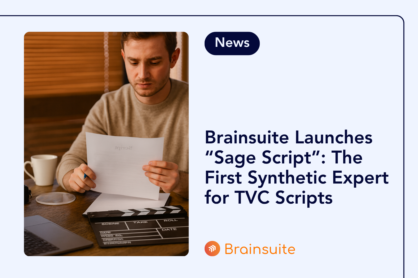 Brainsuite Launches “Sage Script”: The First Synthetic Expert for TVC ...