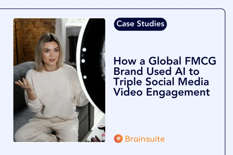 How a Global FMCG Brand Used AI to Triple Social Media Video Engagement
